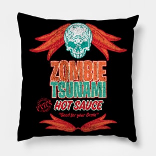 Zombie Hot Sauce Pillow