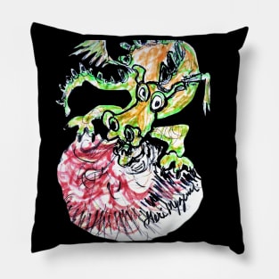 The Fire Breathing Dragon Pillow