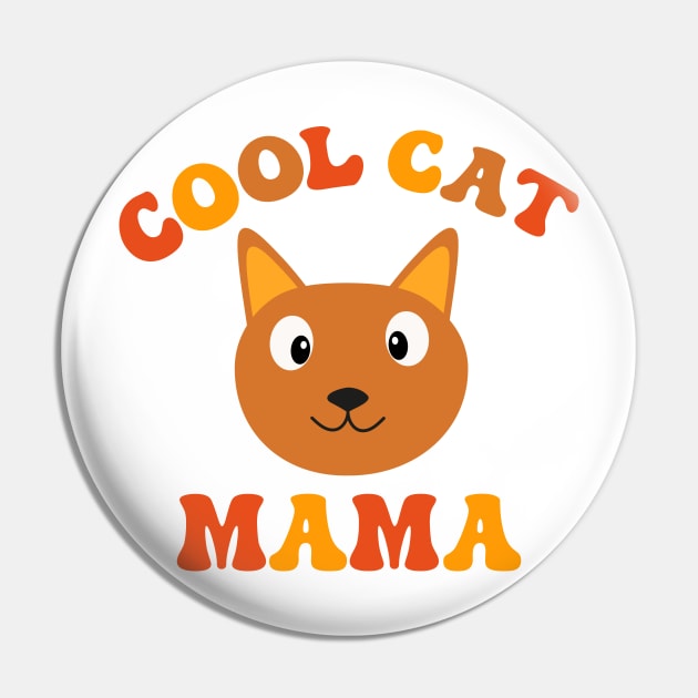 Groovy Cool Cat Mama Pin by yasminepatterns