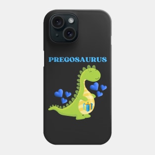 Pregosaurus - Preggosaurus cute pregnancy dinosaur mamasaurus for a mom to be Phone Case