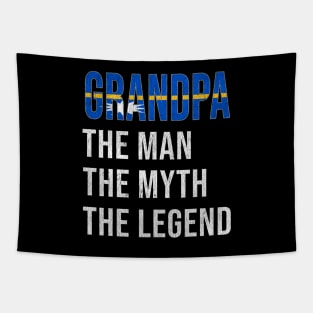 Grand Father Nauruan Grandpa The Man The Myth The Legend - Gift for Nauruan Dad With Roots From  Nauru Tapestry