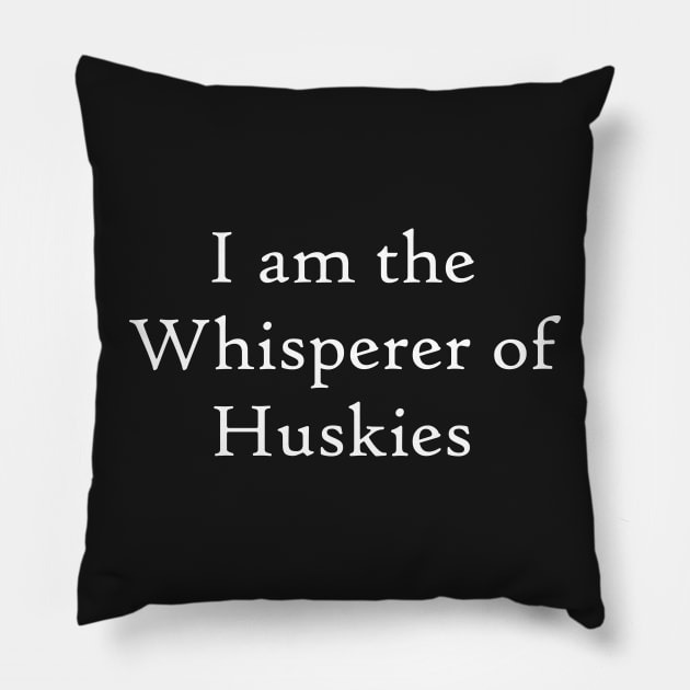 Husky Whisperer Pillow by BiscuitSnack