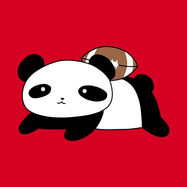 Football Panda by saradaboru