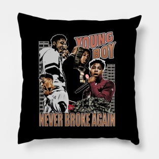 Young Boy Never Broke Again Pillow