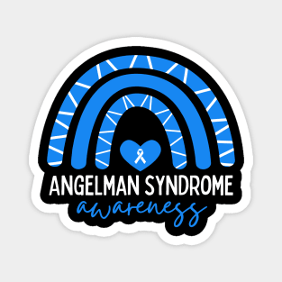 I Wear Blue Angelman Syndrome Awareness Magnet