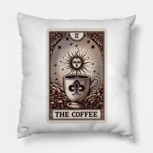 The Coffee - Tarot Card Pillow