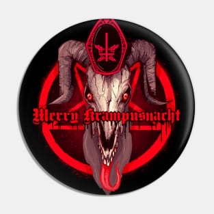 Merry Krampusnacht Pin