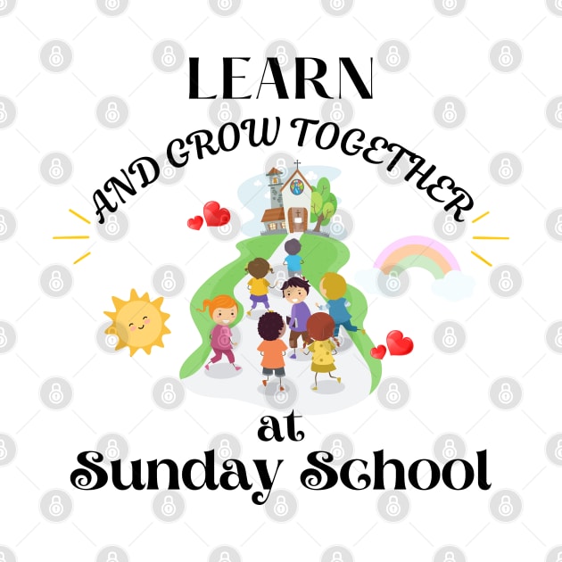 Grow together at Sunday school by Rubi16