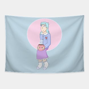 Pastel cup Tapestry