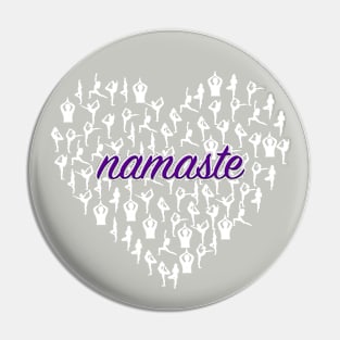 Spiritual Namaste Yoga Pin