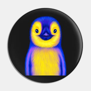 Colorful Penguin Pin