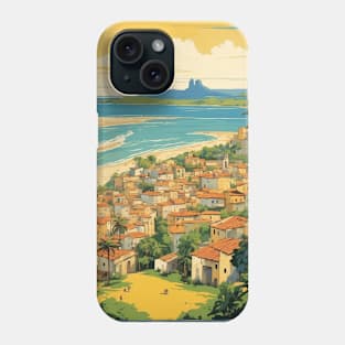 Salvador Bahia Brazil Vintage Tourism Travel Poster Phone Case