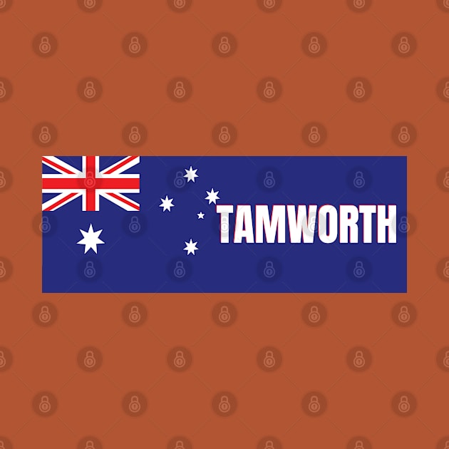 Tamworth City in Australian Flag by aybe7elf