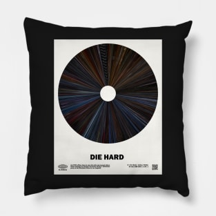 minimal_Die Hard Warp Barcode Movie Pillow