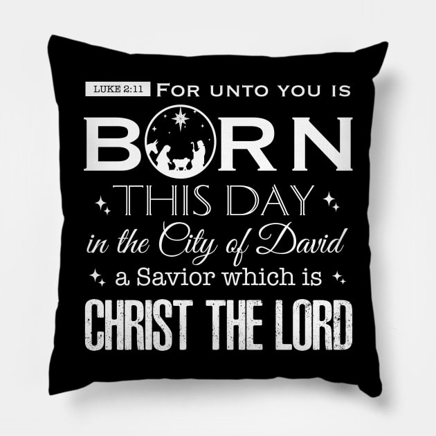 Christmas 2023, Bible Verse Christian Gifts Pillow by JOHN316STORE - Christian Store