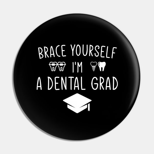 A DDS Funny Dentist Dental Student Humor Graduation Pin by GloriaArts⭐⭐⭐⭐⭐