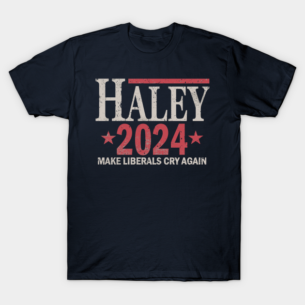 Vintage Nikki Haley 2024 - Nikki Haley 2024 - T-Shirt | TeePublic