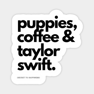 puppies coffee taylor Magnet