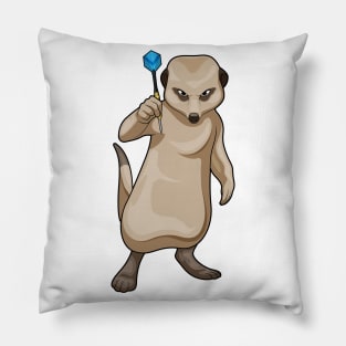 Meerkat Darts Dart Pillow