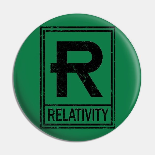 Relativity Records Pin by MindsparkCreative