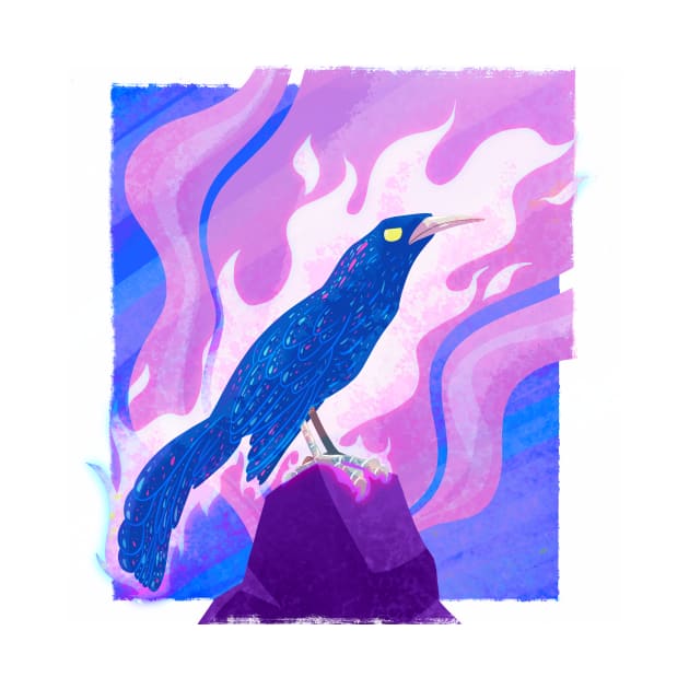 Spiritual Grackle by Pingolito