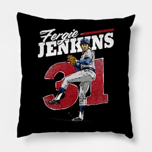 fergie jenkins retro Pillow