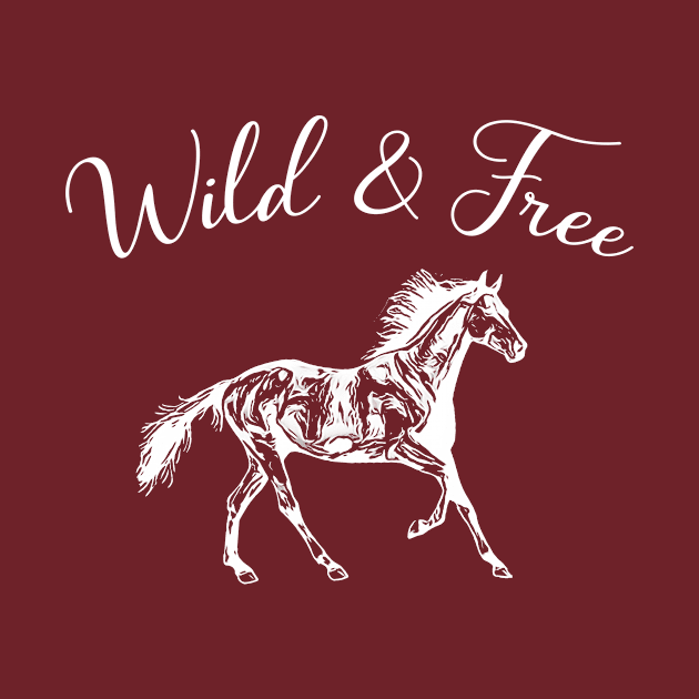 Wild and Free Horse by letnothingstopyou