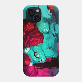 Cat Van Gogh Style Art Starry Night Phone Case