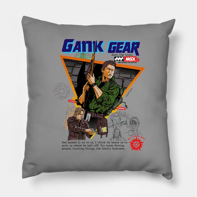 Gank Gear: Join the Hunt Pillow by AndreusD