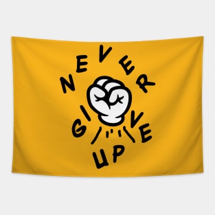 Never Give Up Tapestry