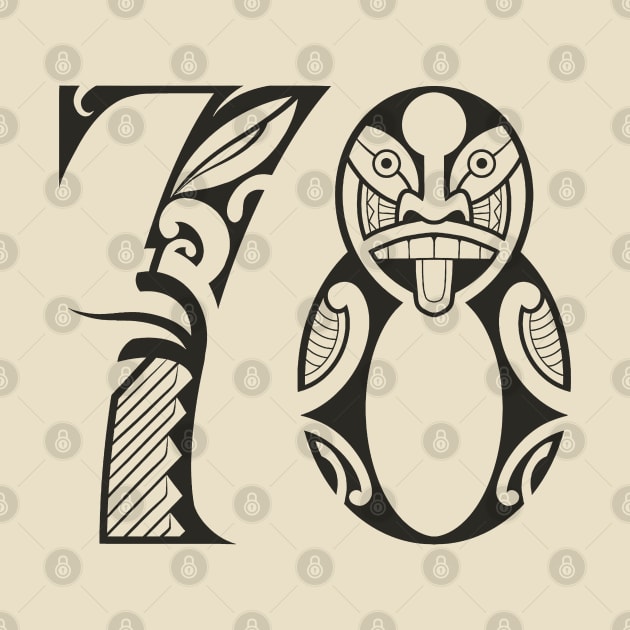 Tribalnumbers Tatto 78 by TattoVINTAGE