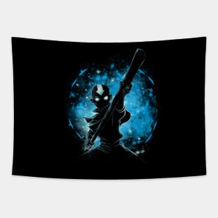 space avatar -blue Tapestry