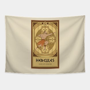 Hercules Tarot Card Tapestry