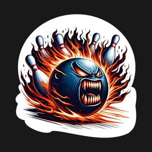 Fire bowling T-Shirt