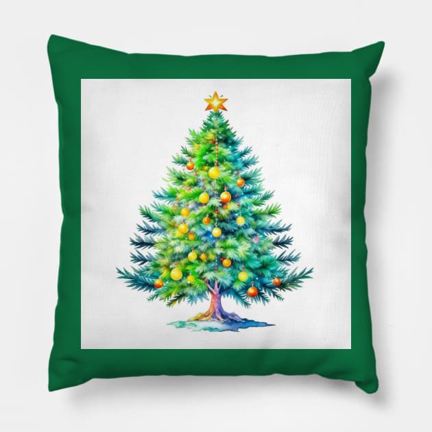 Christmas Tree Pillow by Oldetimemercan