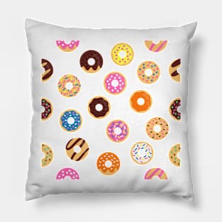 Doughnut Pattern Pillow