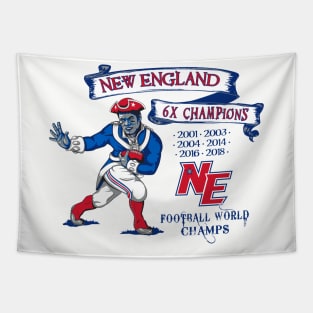 Patriots 2019 Championship Graphic 1 Tapestry
