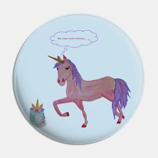 Unicorn Birthday Pin