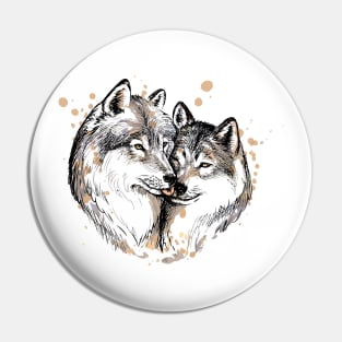 Wolves Pin