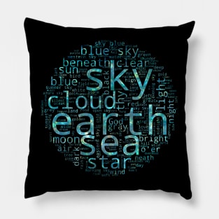 Sky Earth Sea (2) Pillow