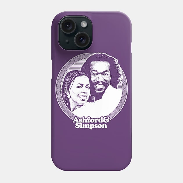 Ashford & Simpson /// 80s Retro Soul Fan Design Phone Case by DankFutura