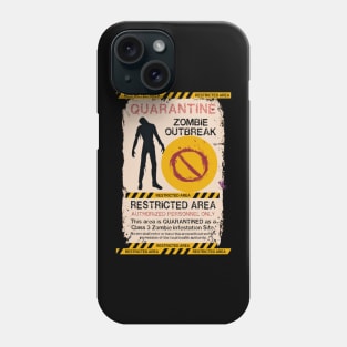 Zombie Outbreak Phone Case