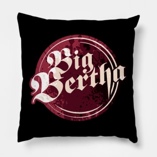 Big Bertha Logo Pillow