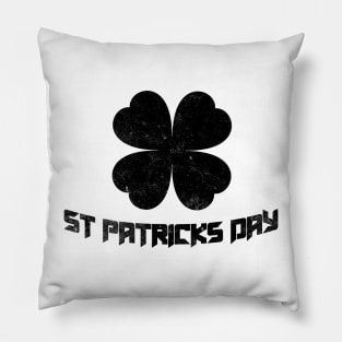 Metal Shamrock: St. Patrick's Day for Metal Fans Pillow