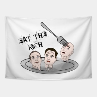 Eat The Rich Elon Zuckerberg Bezos Leftist Tapestry