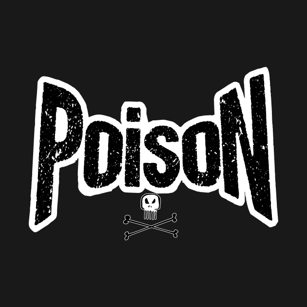 Poison title alone From the bottle with skull by SimonSay