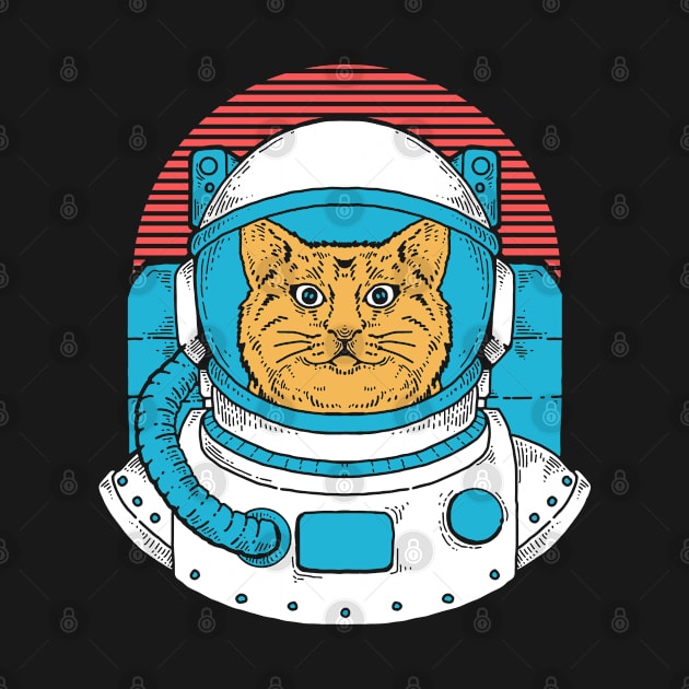 Catstronaut by TeddyTees