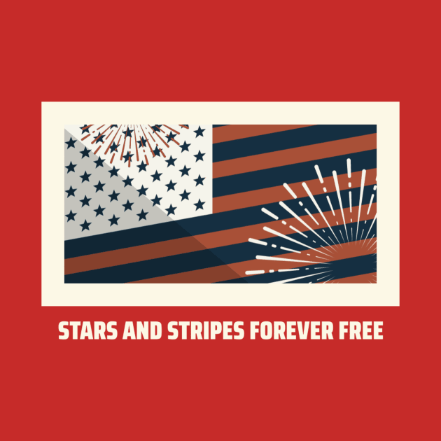 Stars and Stripes Forever Free by Urban Gypsy Designs