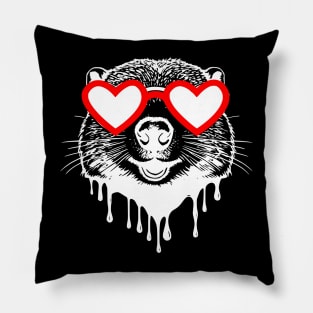 Groundhog Valentines Day for Animal lovers and Groundhog Day Pillow