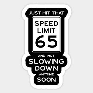 65th Birthday Gift For Mom Stickers Teepublic